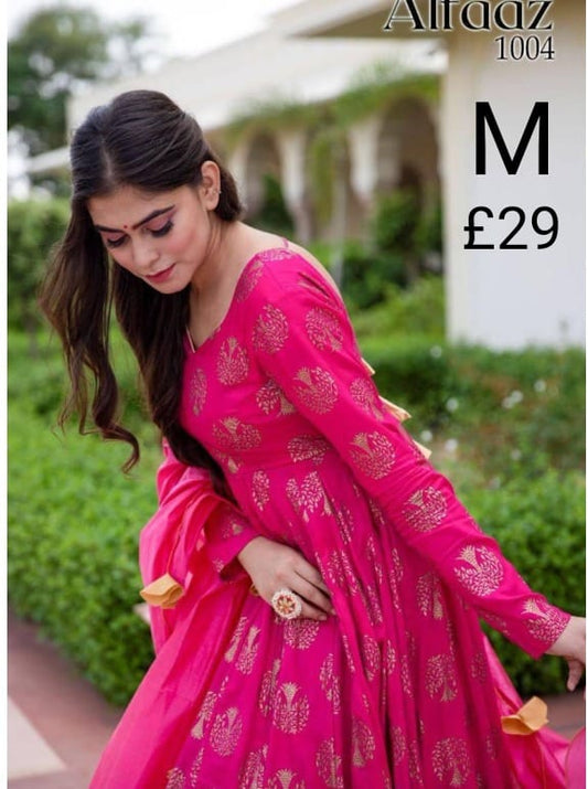 Floor length gown - M size Anarkali gown