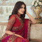 Party wear saree with desginer blouse - Wedding wear fancy saree