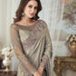 Party wear saree with desginer blouse - Wedding wear fancy saree