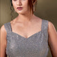Ice Georgette Readymade Saree - One Minute Saree, ready to wear sarees, party wear saree