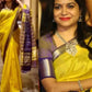 Mangalagiri Pattu - Yellow and Purple
