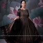 Narayanpet big border handwoven cotton dress