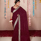 Heavy Georgette Saree - Partywear saree