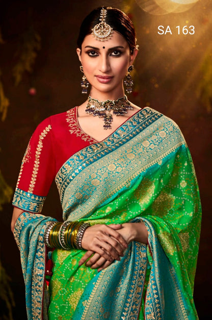 SIlk Georgette saree