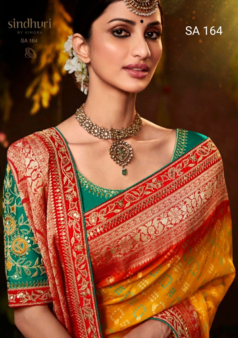 SIlk Georgette saree