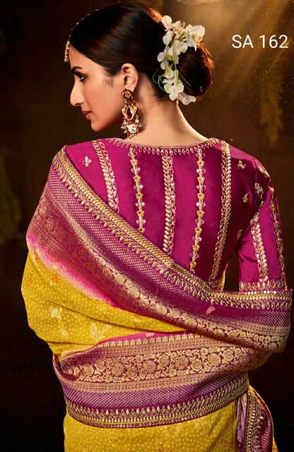 SIlk Georgette saree