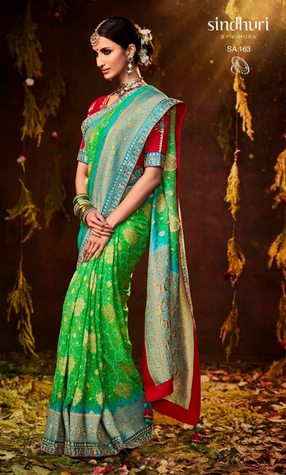 SIlk Georgette saree