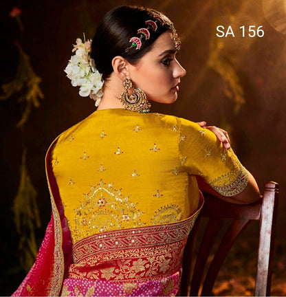 SIlk Georgette saree
