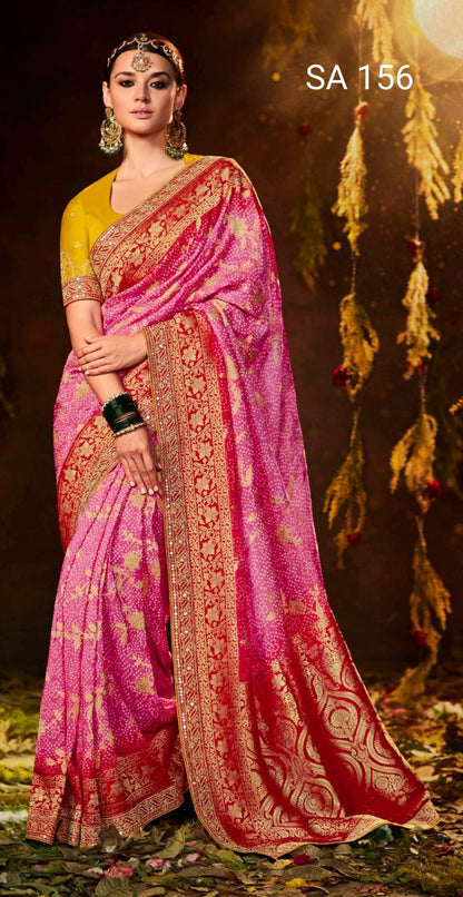 SIlk Georgette saree