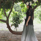 This Black shadded Indian Gown - Long party dresses