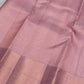 Llight onion pink bridal saree - wedding silk - soft silk saree - beige saree for women - silk mark certified - bridal saree