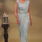Ice Georgette Readymade Saree - One Minute Saree, ready to wear sarees, party wear saree