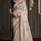 Kimora Fashion Kajal and Kimora Hits soft Tissue silk with Embroidary work - party wear saree
