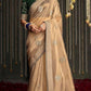 Kimora Fashion Kajal and Kimora Hits soft Tissue silk with Embroidary work - party wear saree