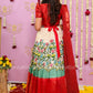 Kalamkari Pattu gown - indian traditional dress - party wear gown - floor length gown - pattu dress in uk