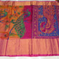 Peacock design pure uppada silk saree