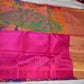 Peacock design pure uppada silk saree