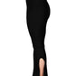 Women Microfiber Saree Shapewear Petticoat Waist Trimmer Thigh Slimmer  - Side Slit in Stitched Petticoat