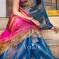 Uppada saree Tissue silk uppada saree - Sweet pink and blue saree for women