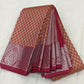 Semi silk silver weaving all over saree - wedding budget frendly saree - bridal saree - saree for women
