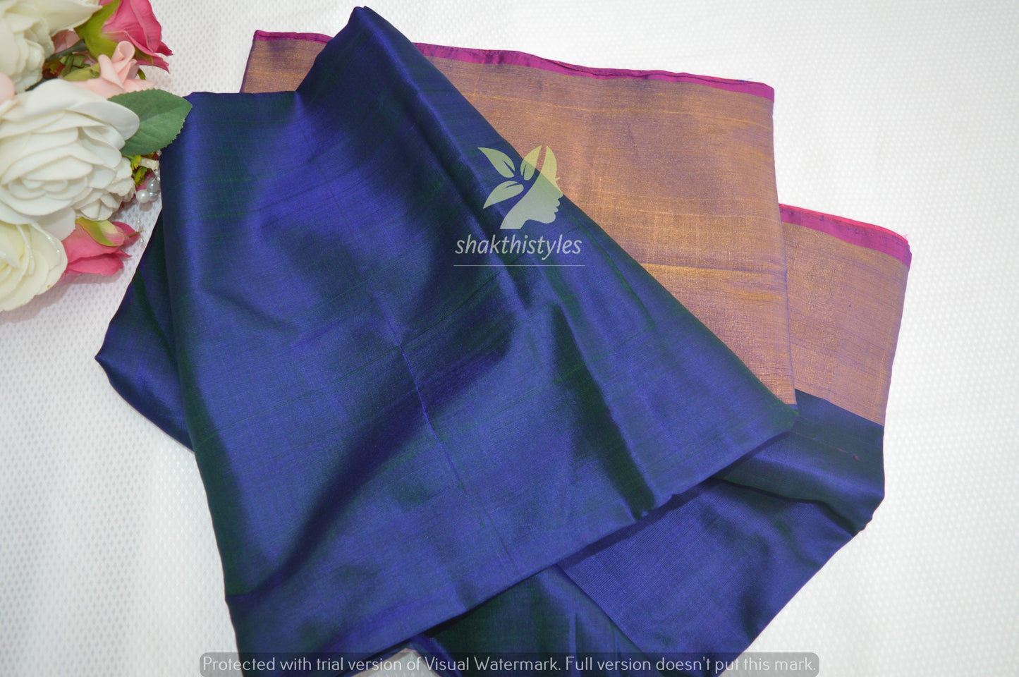 Blue and Pink Uppada Silk Pattu Saree, Wedding Saree, Pure Uppada Pattu Saree, handwoven silk saree, two tone saree for woman
