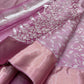 Pink floral kanchipuram light weight silk saree - wedding silk - soft silk saree - bridal silk saree for women - silk mark certified