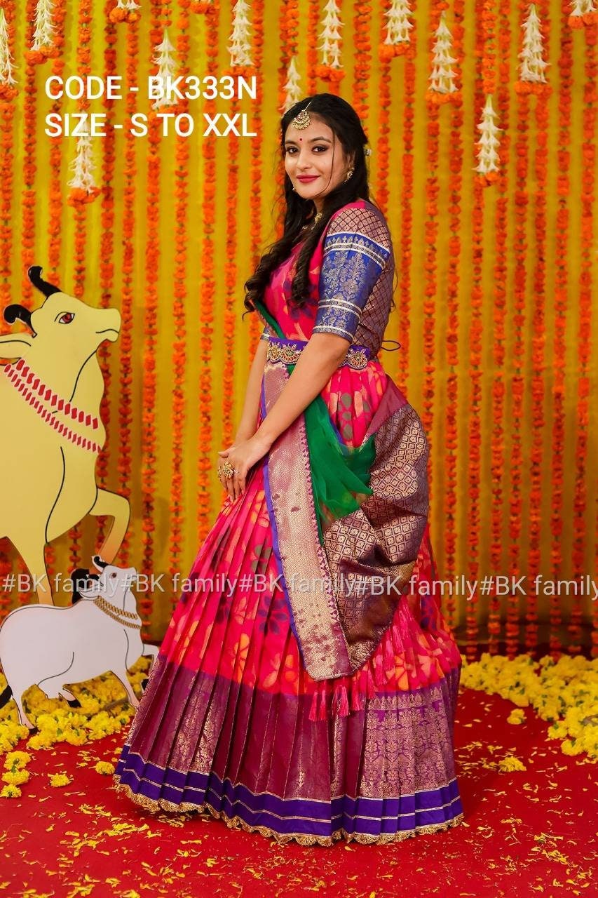 Details 160+ half saree function dresses best