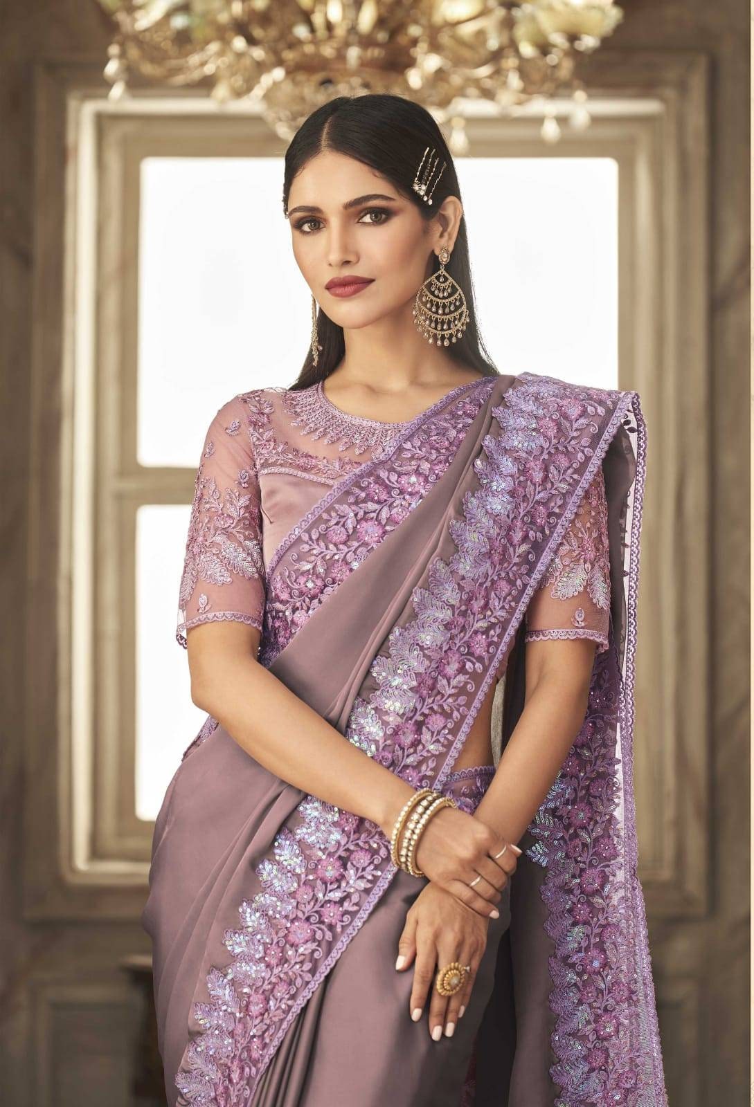 Designer saree, party wear, wedding wear saree
