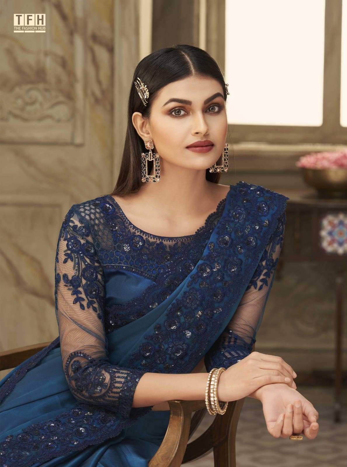 Designer saree, party wear, wedding wear saree