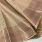 Pastel colour with zari waving Bridal pure kanchipuram silk saree - wedding silk - soft silk saree - silk mark certified