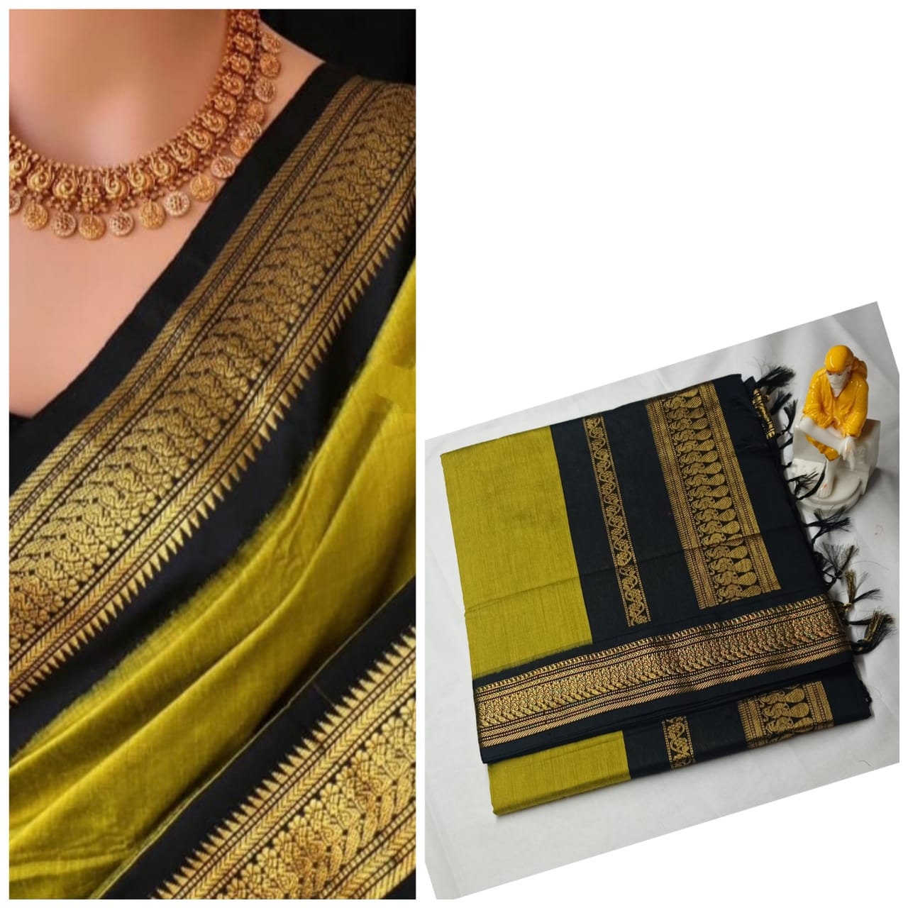 Vibrant Colours Kalyani Cotton Gatwal saree, soft and smooth cotton pattu saree, cotton pattu saree